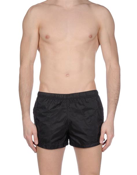 prada swim trunks for men.